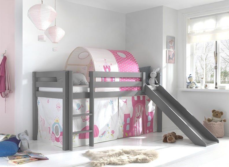 Pino Grey Sleeper With Curtain & Tunnel