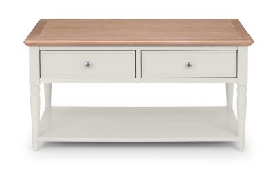 Provence 2 Drawer Coffee Table | Timeless Charm for Your Living Space