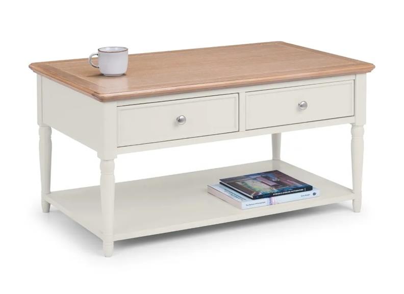 Provence 2 Drawer Coffee Table