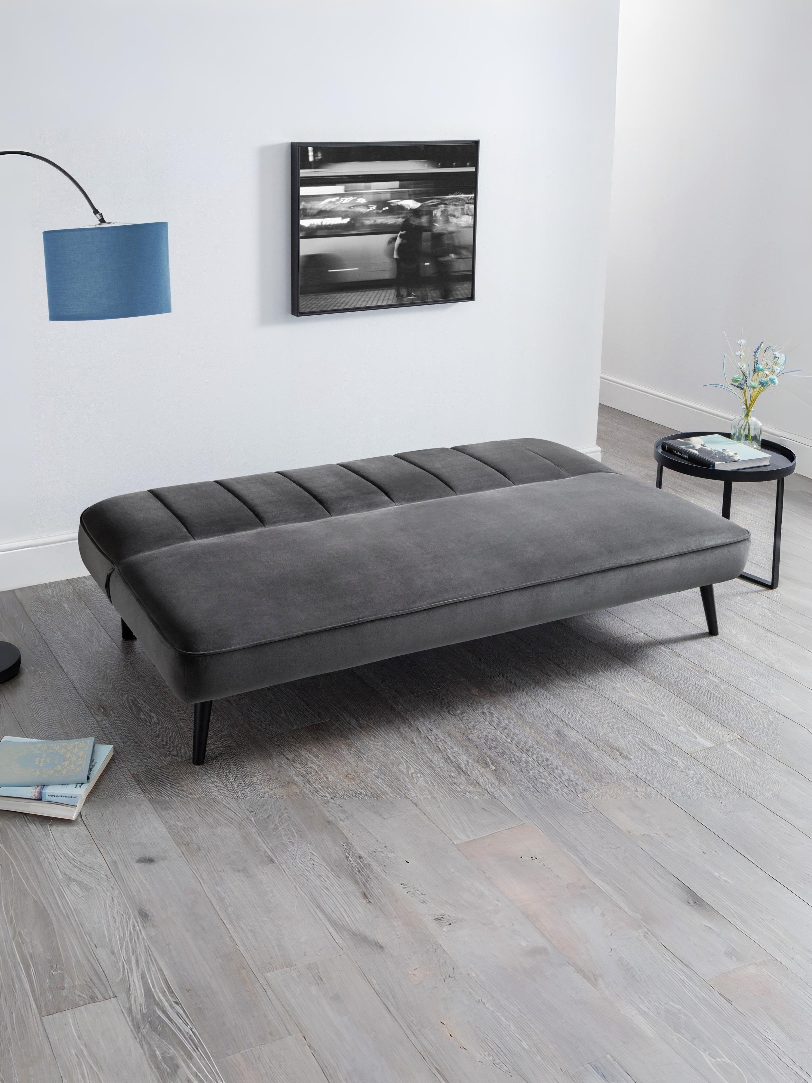 Miro Sofabed - Grey Velvet