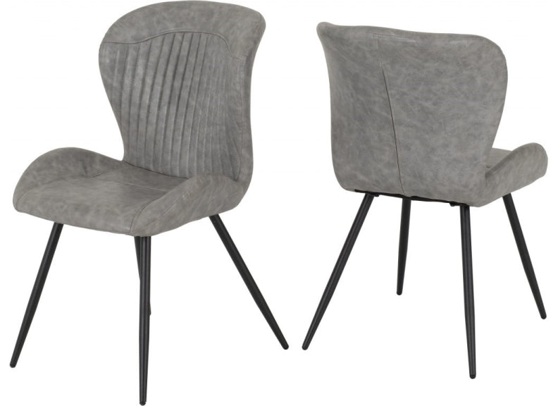 Quebec Concrete Effect Wave Edge Dining Sets