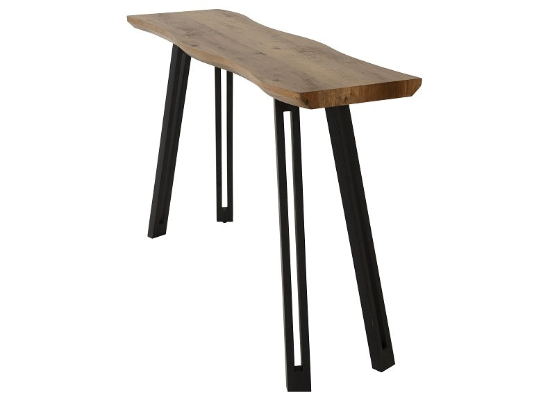 Quebec Wave Edge Console Table