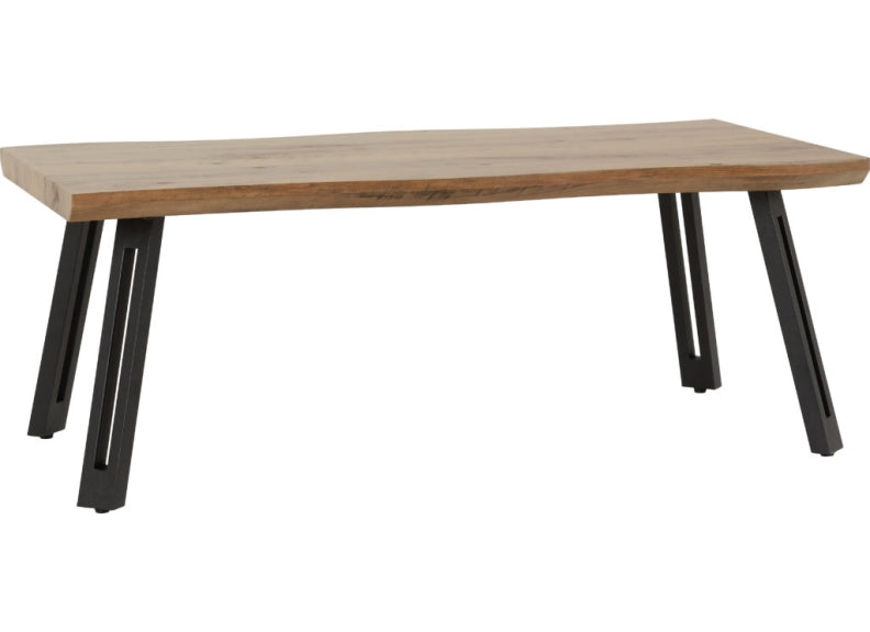 Quebec Wave Edge Oak Coffee Table