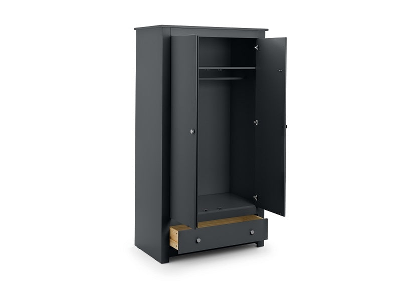 Radley Anthracite Wardrobe - Inside
