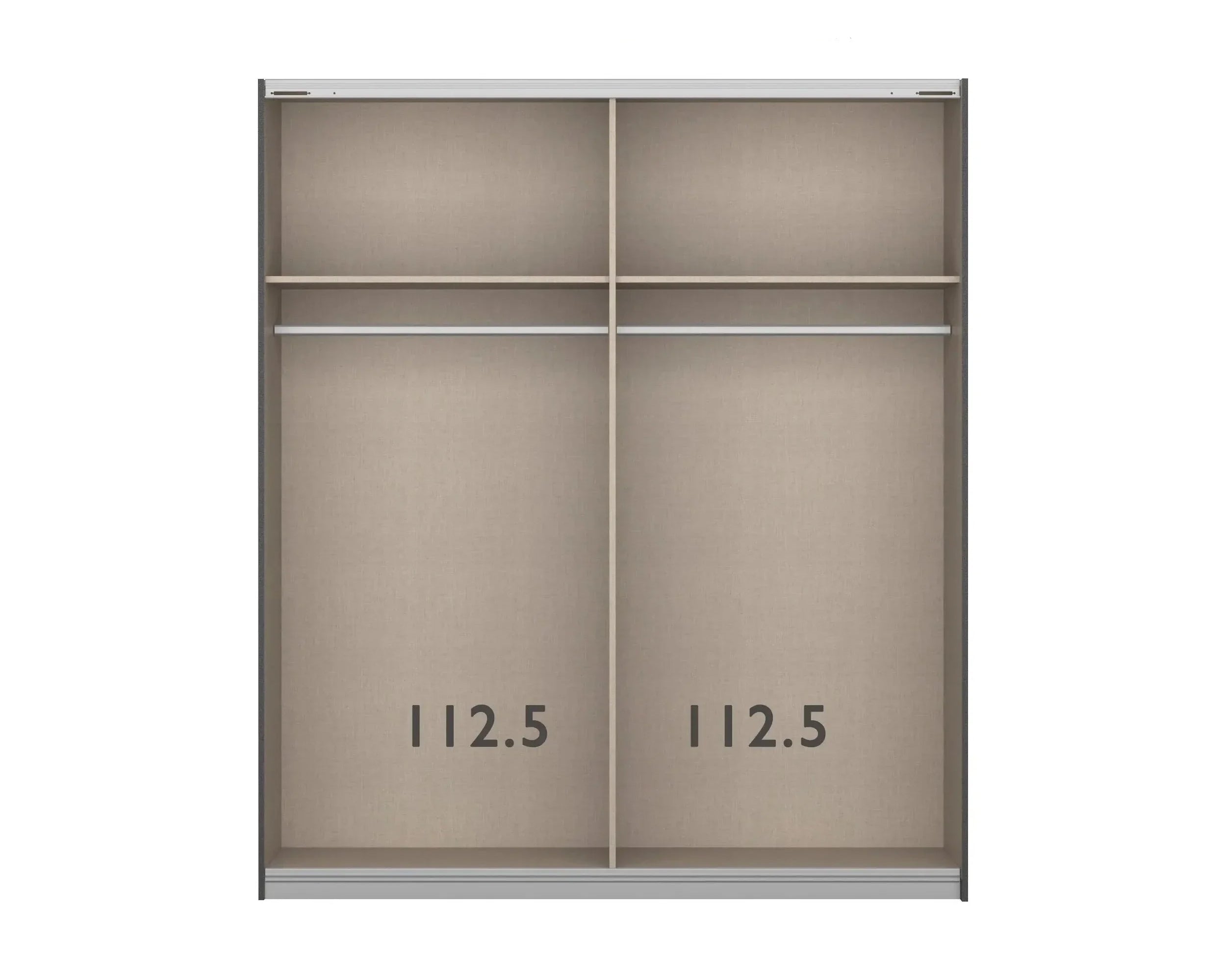 Rauch Zoey 4-Door Wardrobe with 2 Mirrors – White | Free Express Delivery-Alpine White