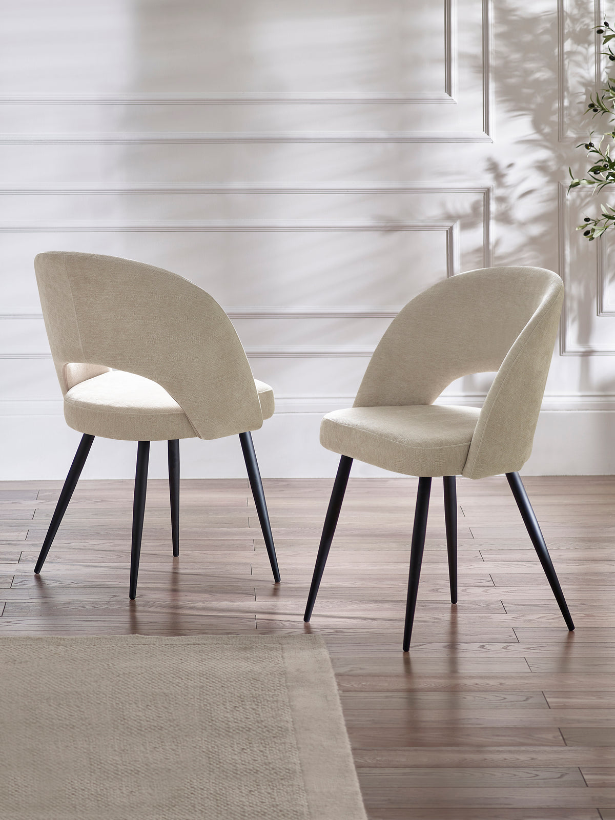 Set Of 2 Ella Dining Chairs - Calico (oos)