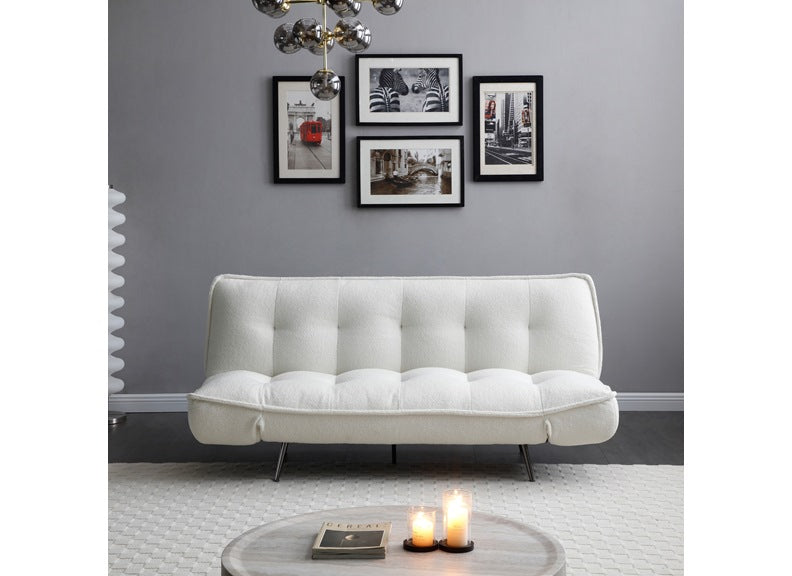 Eukon Cream Sofa Bed - 2