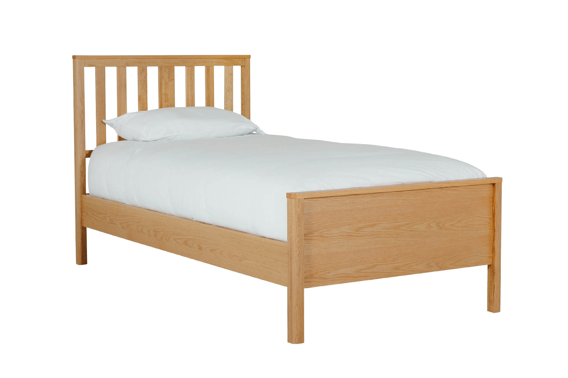 Renata 3ft Low Footboard Bed Oak Natural