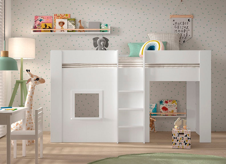Reno Mid sleeper W/Optional Curtains