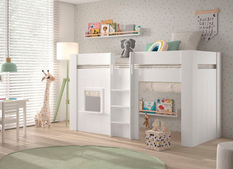 Reno Mid-Sleeper With Curtains