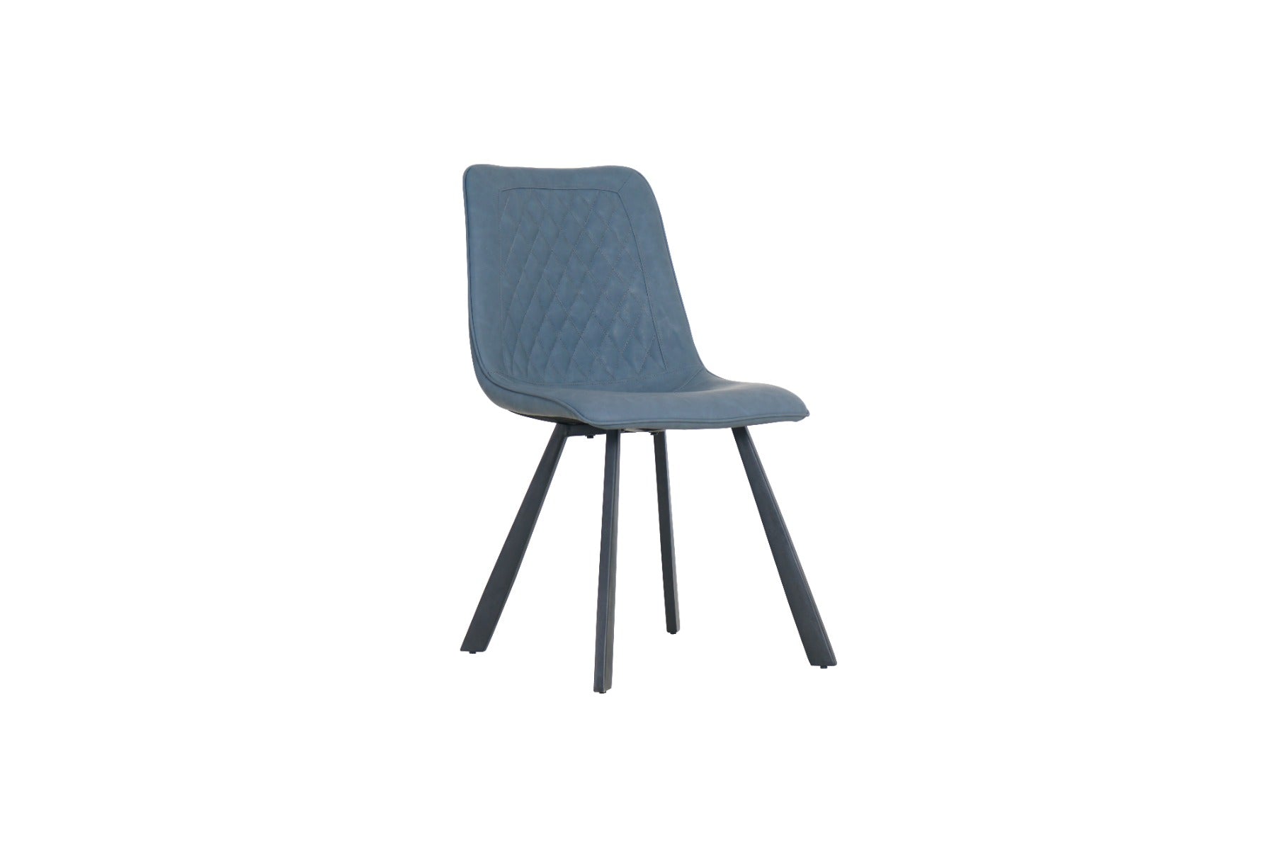 Retro Skylight Blue Dining Chair