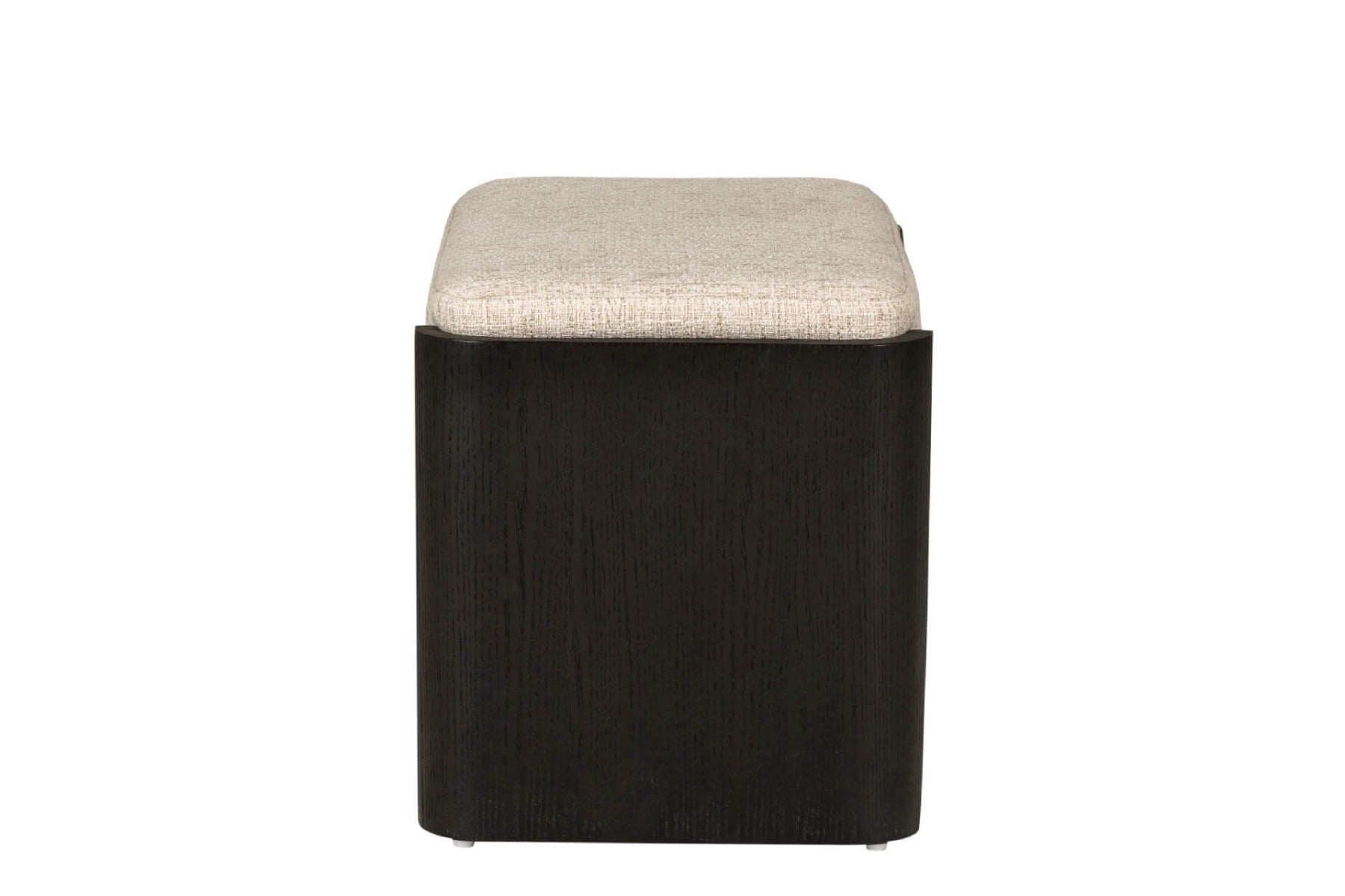 Rhodes Dressing Stool in Ebony – Luxury Stool to Complement Your Dressing Table