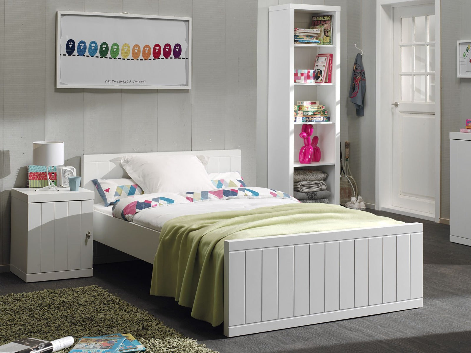 ROBIN BED 120 X 200 WHITE