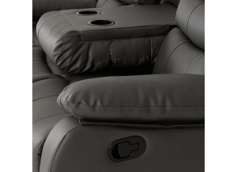 Roma 3RR+2RR Faux Leather Sofa Group