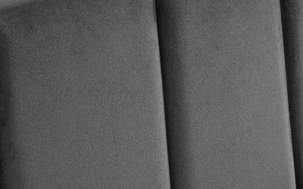 Rosa Velvet Bed In A Box 90cm - Grey