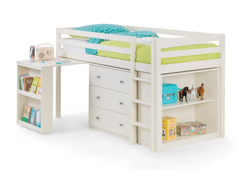 Roxy Sleep Station Surf White Desk Open W/Metal Handles