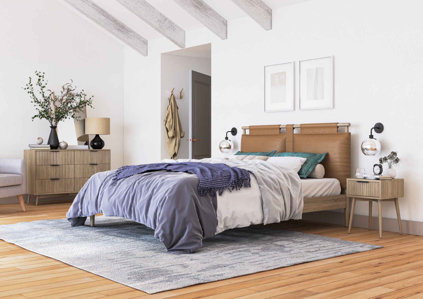 Enzo 4ft6 Double Bed Frame - Stylish and Comfortable