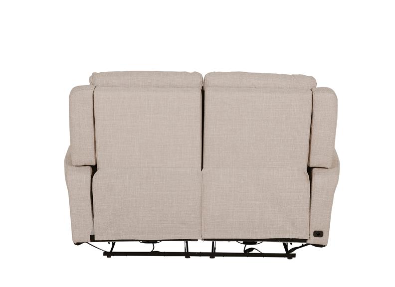 Russo 2 Seater Fabric Electric Recliner - Mushroom (Pre-order for September delivery)