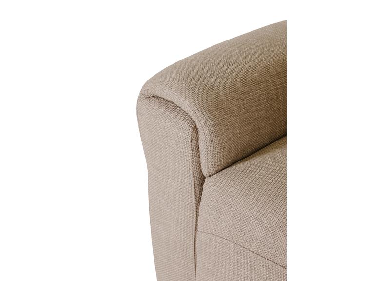 Russo 2 Seater Fabric Electric Recliner - Mushroom (Pre-order for September delivery)