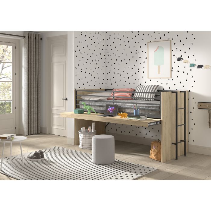 SAM MID SLEEPER (85) 90 X 200 CM OAK