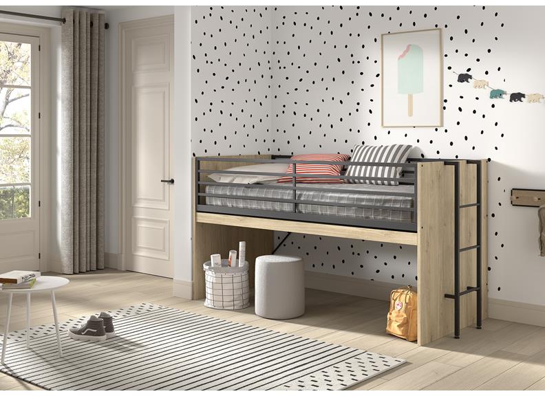 SAM MID SLEEPER (85) 90 X 200 CM OAK