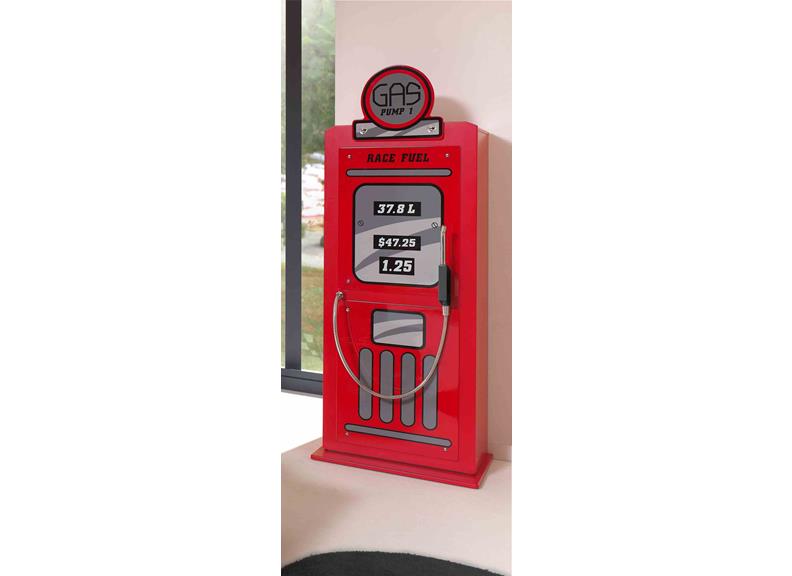 CARBEDS GAS PUMP WARDROBE RED