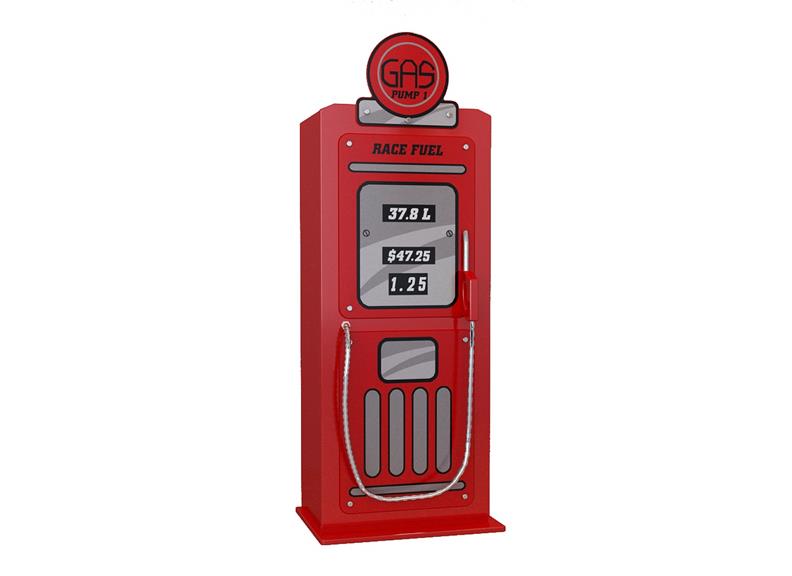 CARBEDS GAS PUMP WARDROBE RED