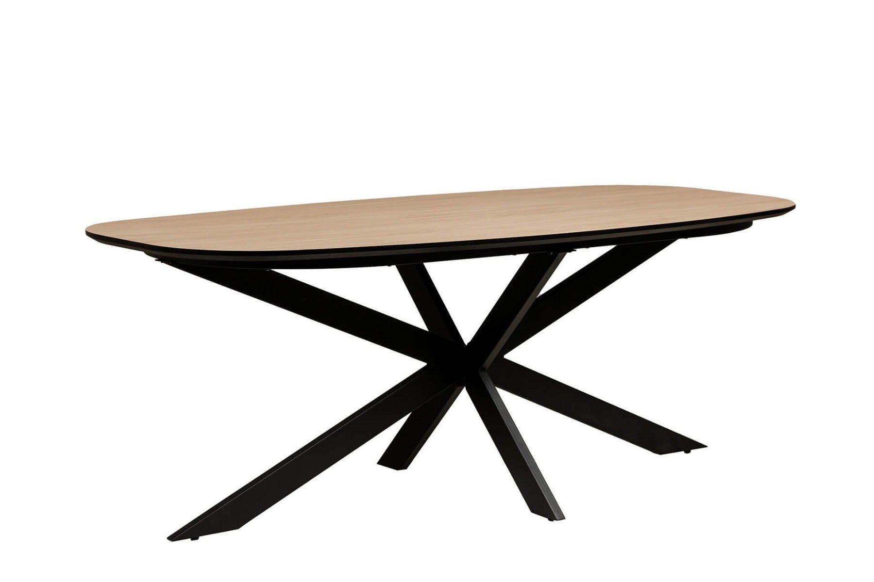 Sadia Oval Dining Tables in Oak – Stylish & Durable | Available in 1600mm & 2000mm