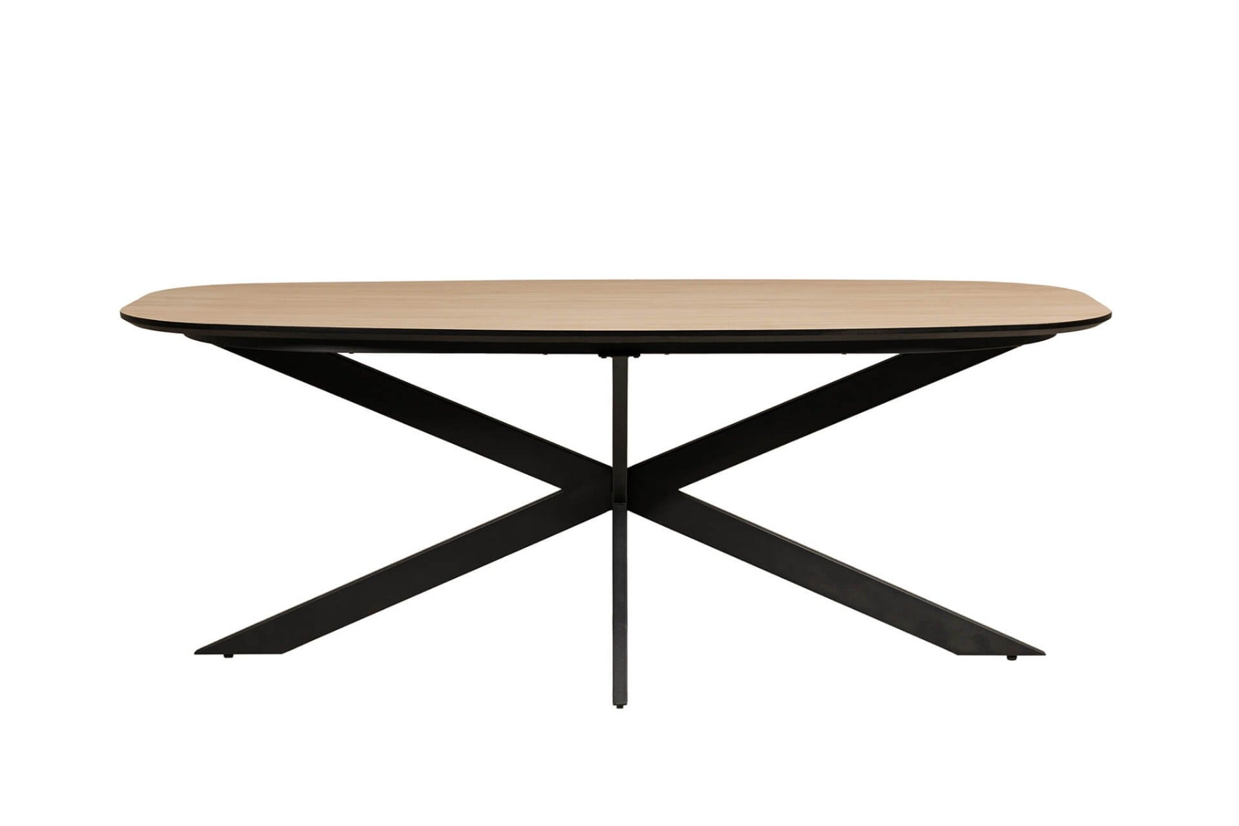 Sadia Oval Dining Tables in Oak – Stylish & Durable | Available in 1600mm & 2000mm