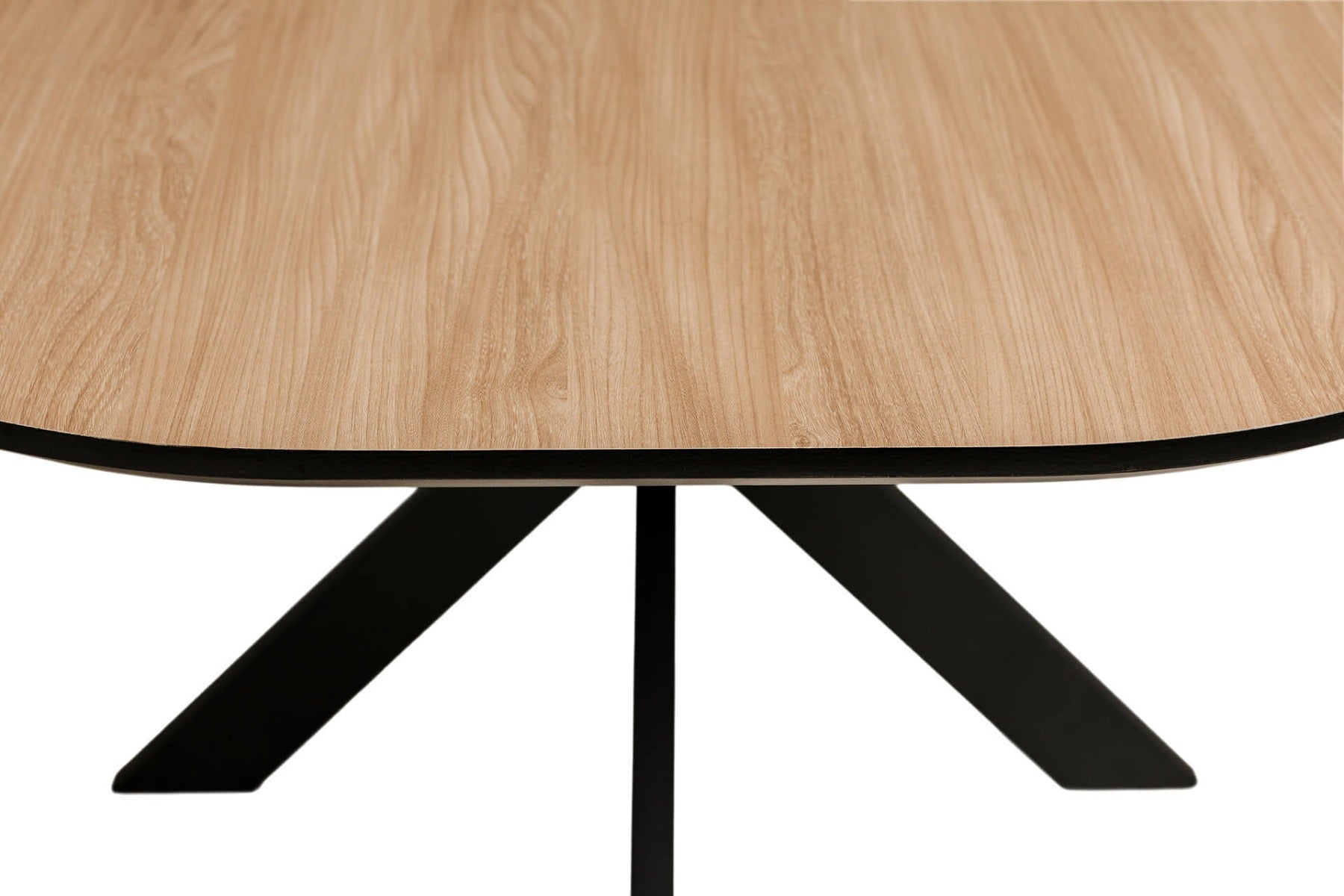 Sadia Oval Dining Tables in Oak – Stylish & Durable | Available in 1600mm & 2000mm