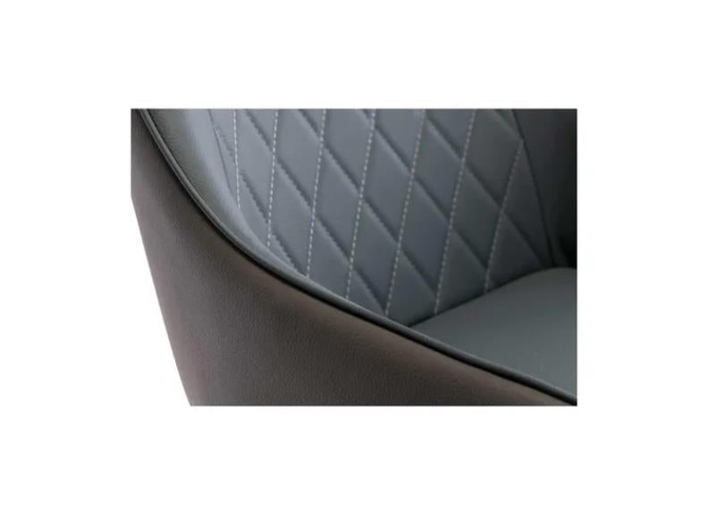 Seville Swivel Faux Leather Chairs
