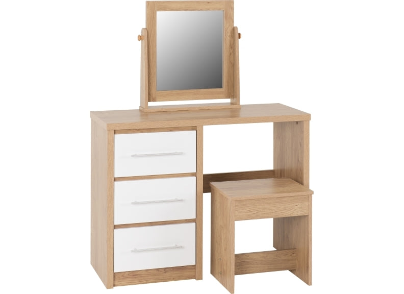 Seville White Dressing Set 