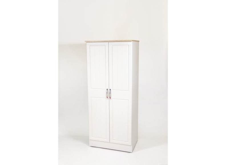 Shannon Grey & Oak Two Door Wardrobe