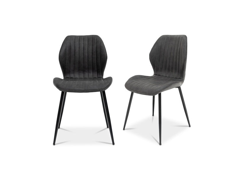 Tulsa Round Dining Table & Sheldon Dining Chairs