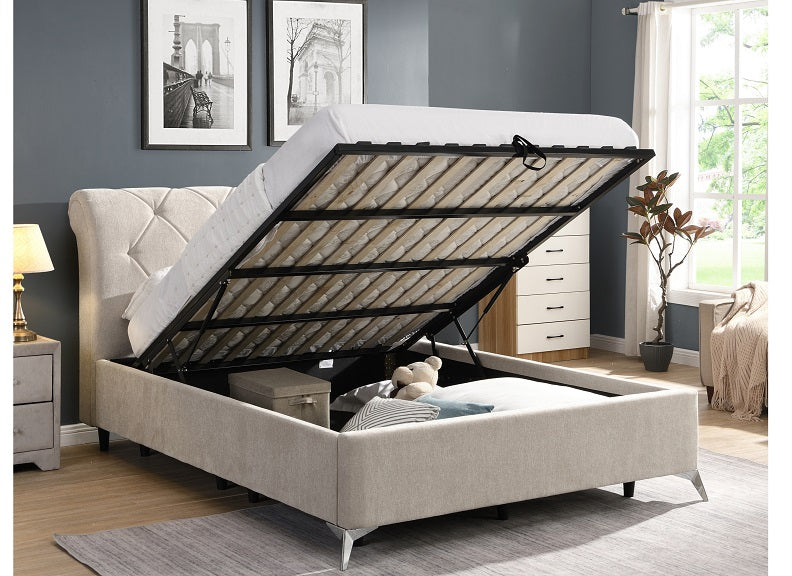 Sligo Storage Bed - open