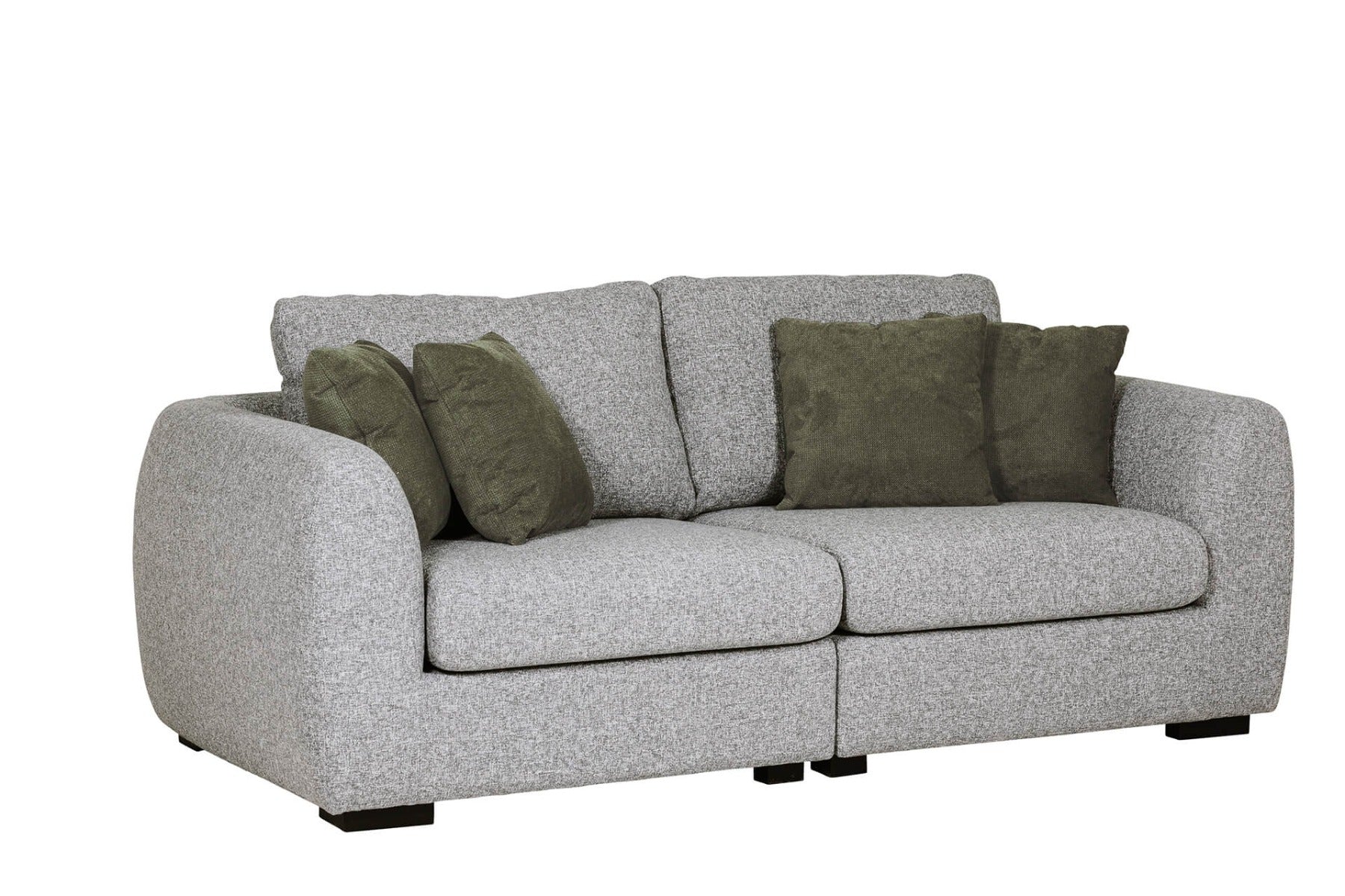 Spencer 4 Seater Sofa – Grey or Natural | Spacious & Stylish Comfort