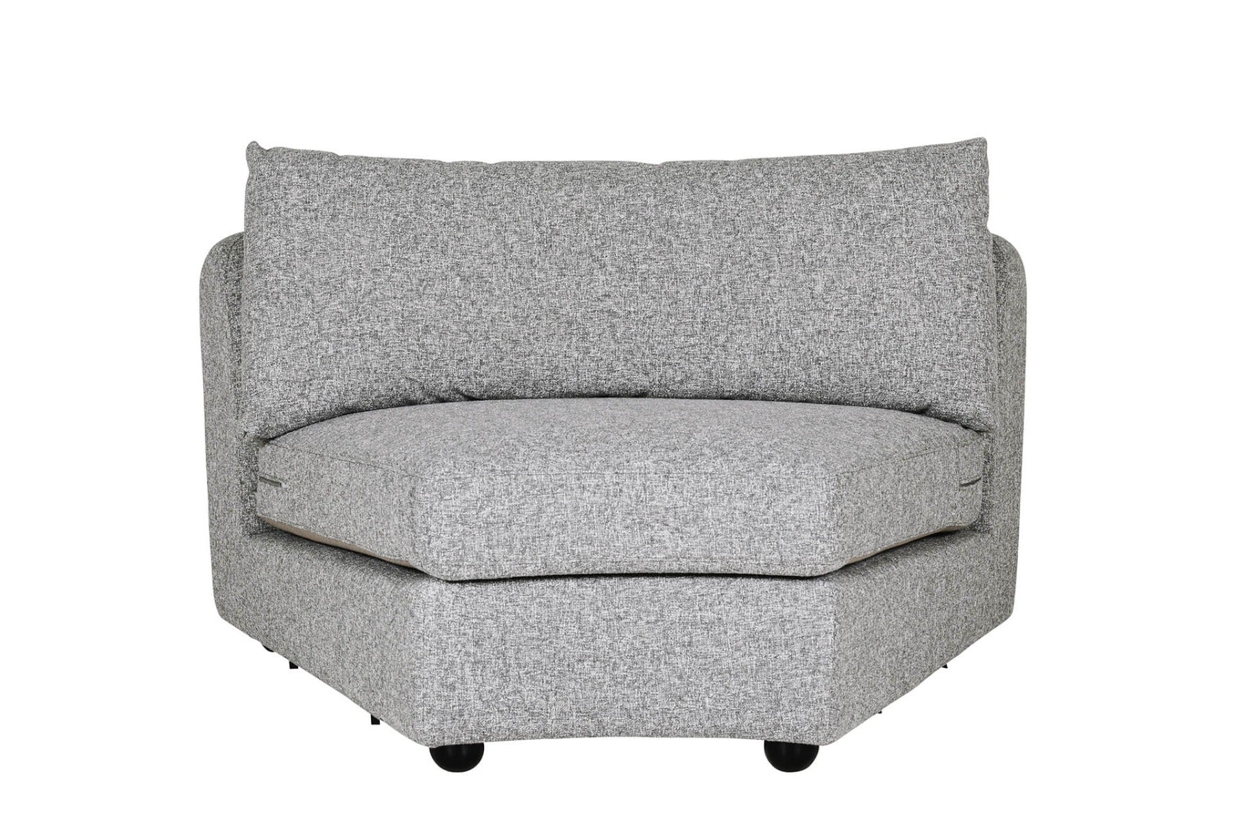 Spencer Curved Wedge – Grey or Natural | Modular Elegance & Comfort