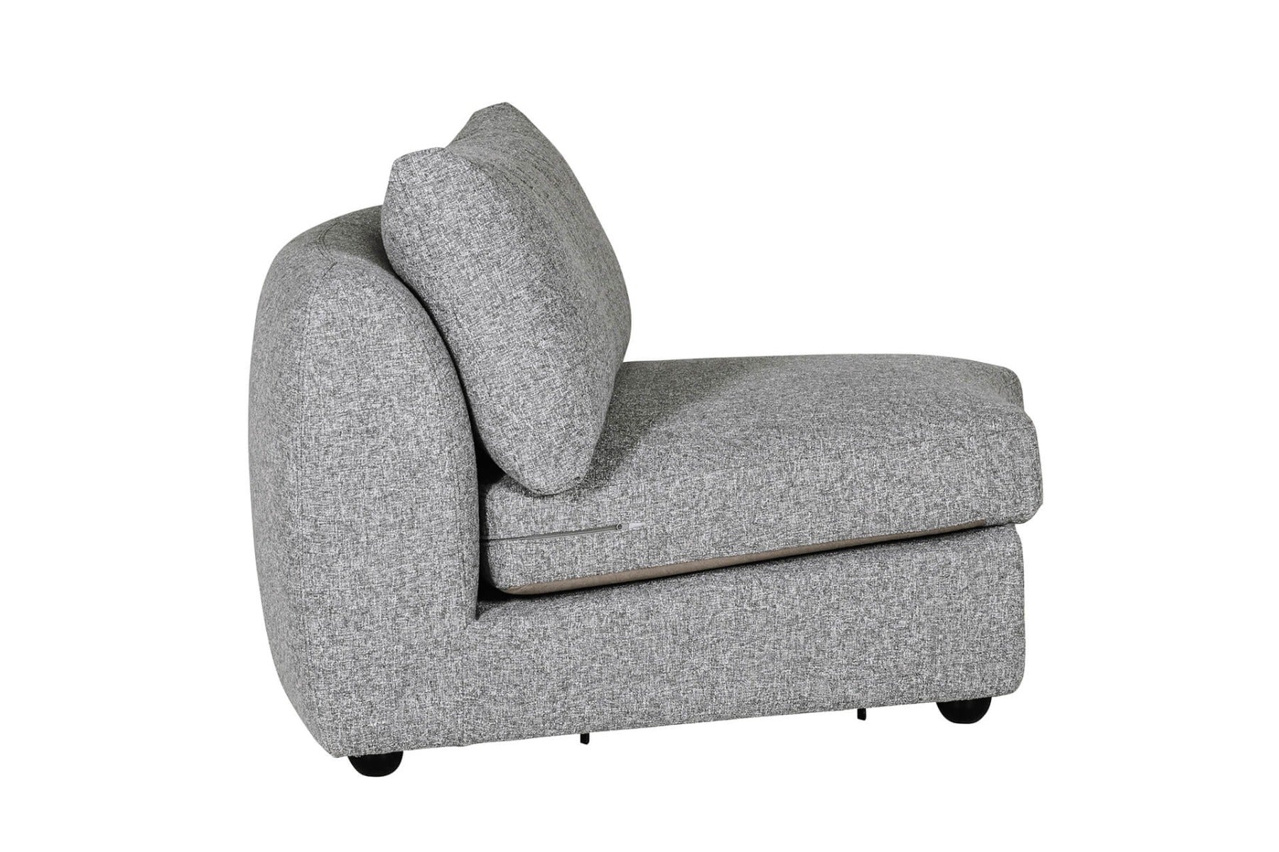 Spencer Curved Wedge – Grey or Natural | Modular Elegance & Comfort