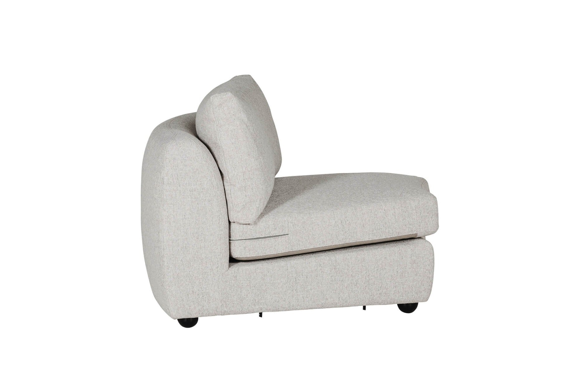 Spencer Curved Wedge – Grey or Natural | Modular Elegance & Comfort