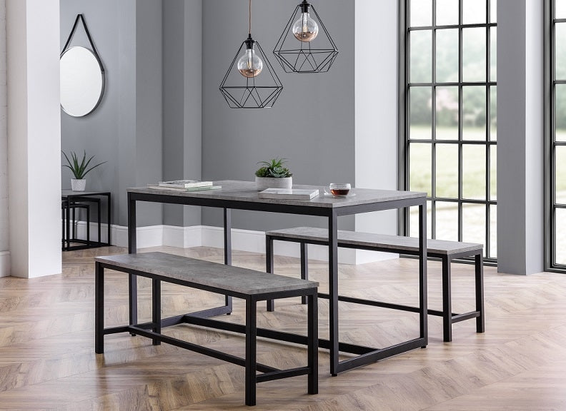 Staten Table & Staten Bench