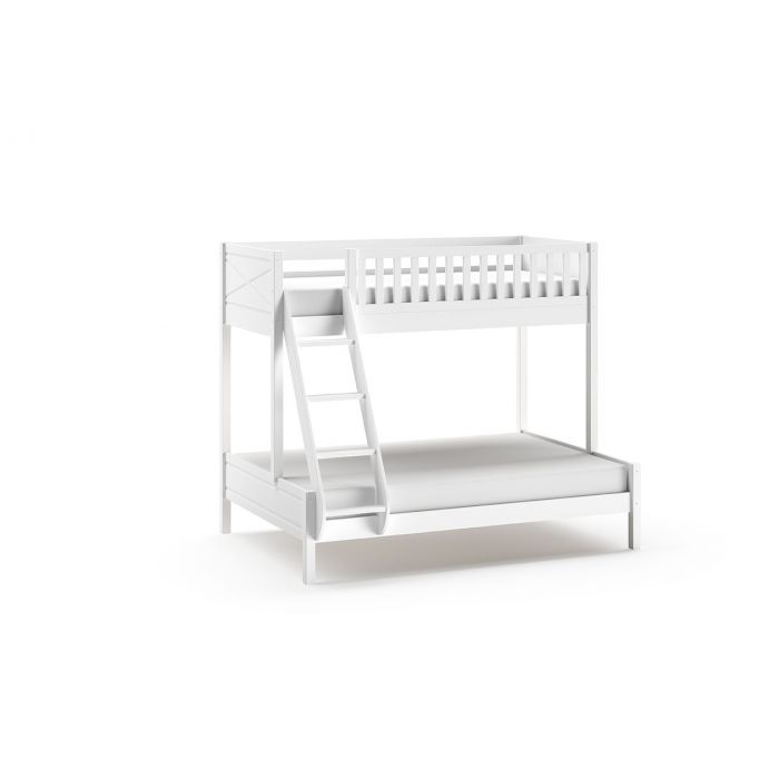 SCOTT FAMILYBED 140 X 200 CM + 90 X 200 CM WHITE