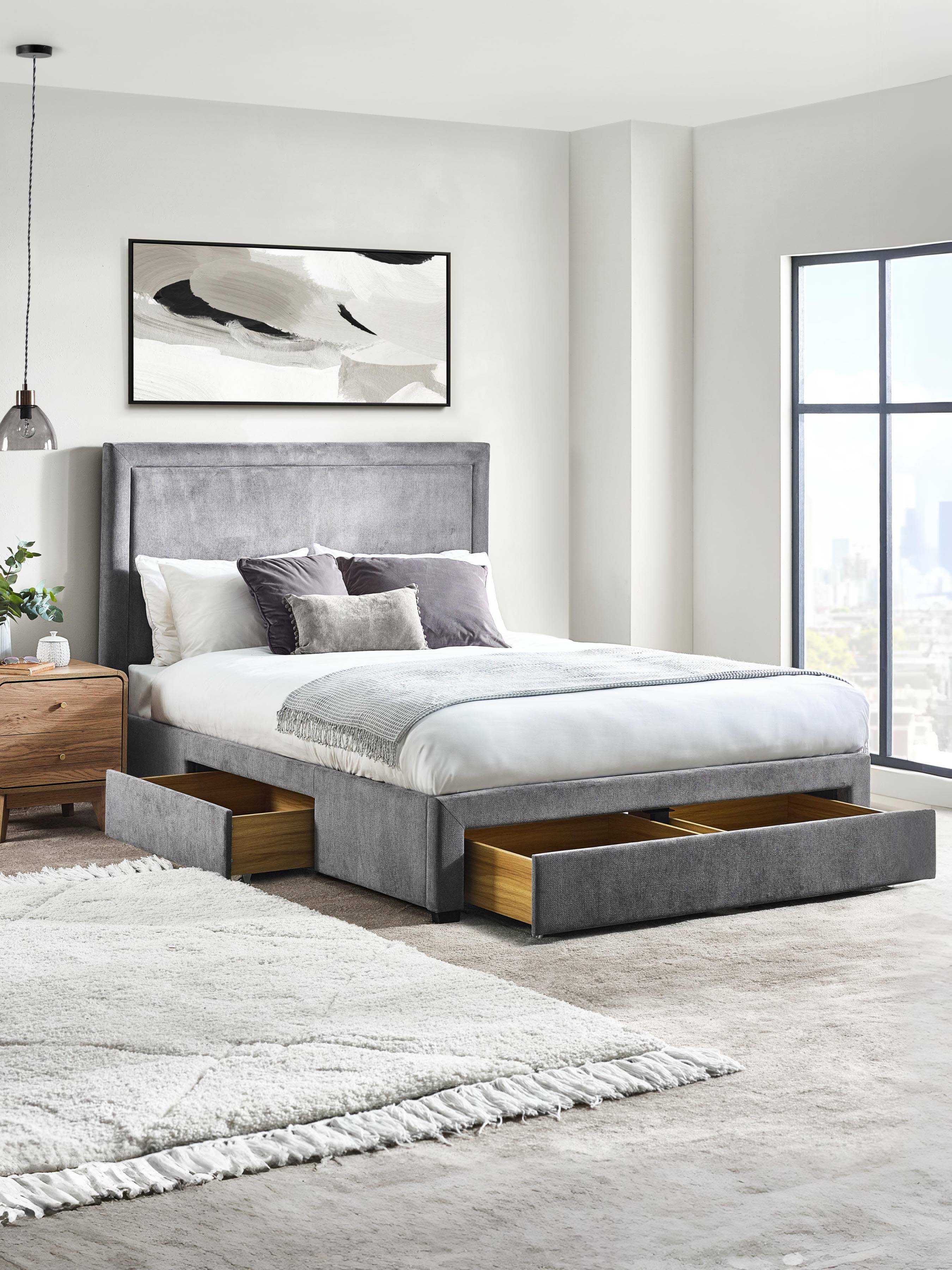 Mayfair 135cm Double 4 Drawer Storage Bed