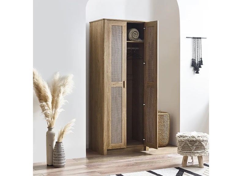 Sydney Two Door Wardrobe - open