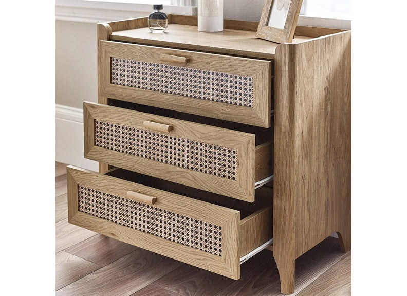 Sydney 3 Drawer Chest - open