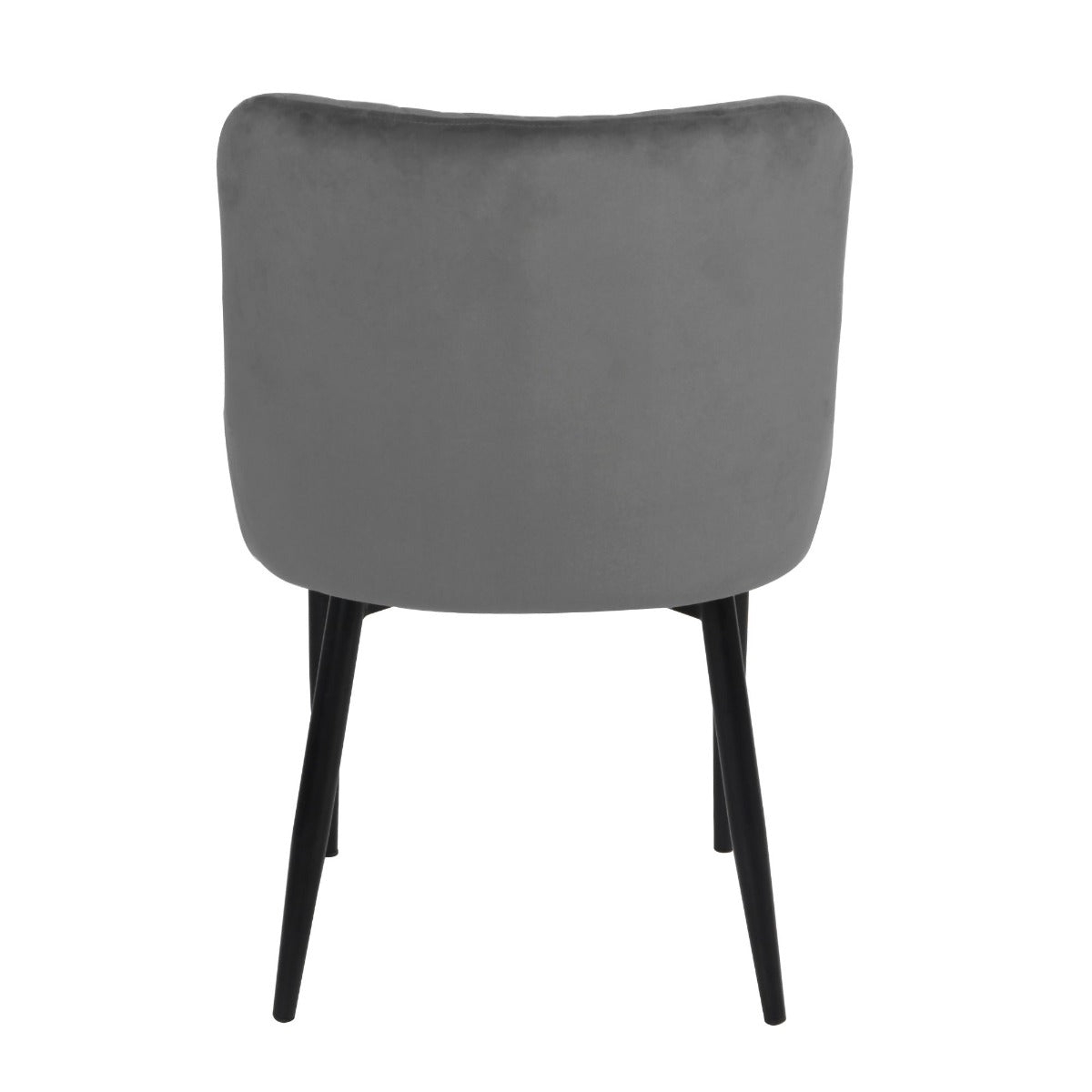 Talia Dining Chair Grey Velvet