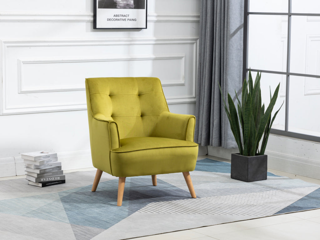 Tara Pistachio Accent Chair - Stylish and Comfortable Seating