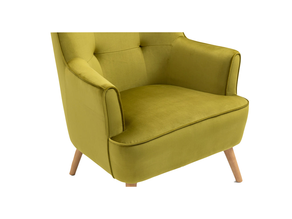 Tara Pistachio Accent Chair - Stylish and Comfortable Seating