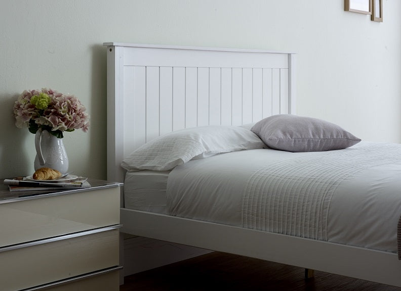 Hauteville White Bed-detail