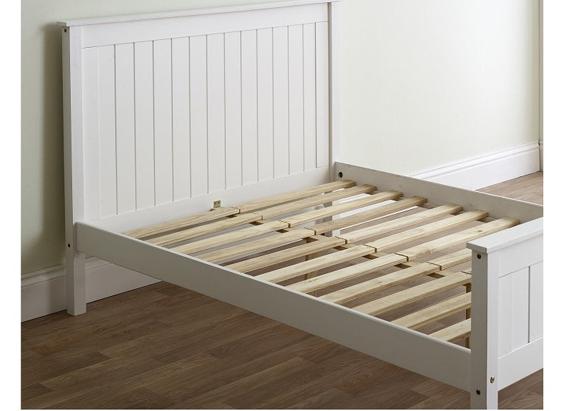 Hauteville White Bed Base
