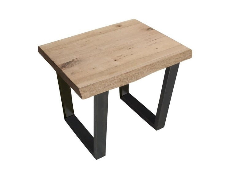 Oak Mill Lamp Table - 3